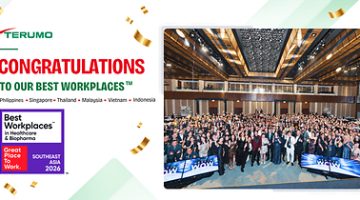 Enam Negara yang Jadi Wilayah Operasional Terumo di Asia Pasifik Raih Sertifikasi Best Workplaces™ dari Great Place To Work®